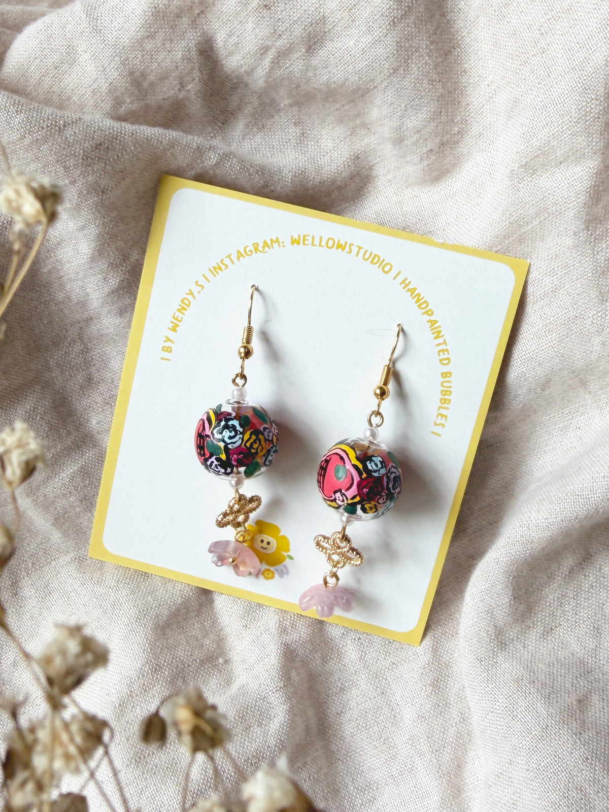 Oriental Butterfly Earrings