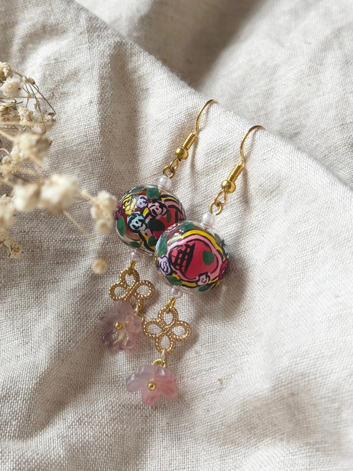 Oriental Butterfly Earrings
