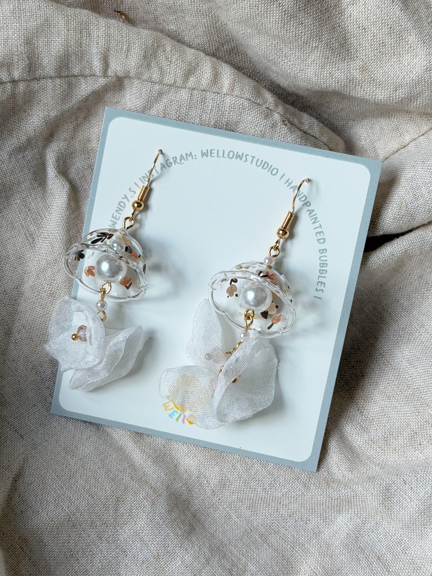 Petal Pearl Dangling