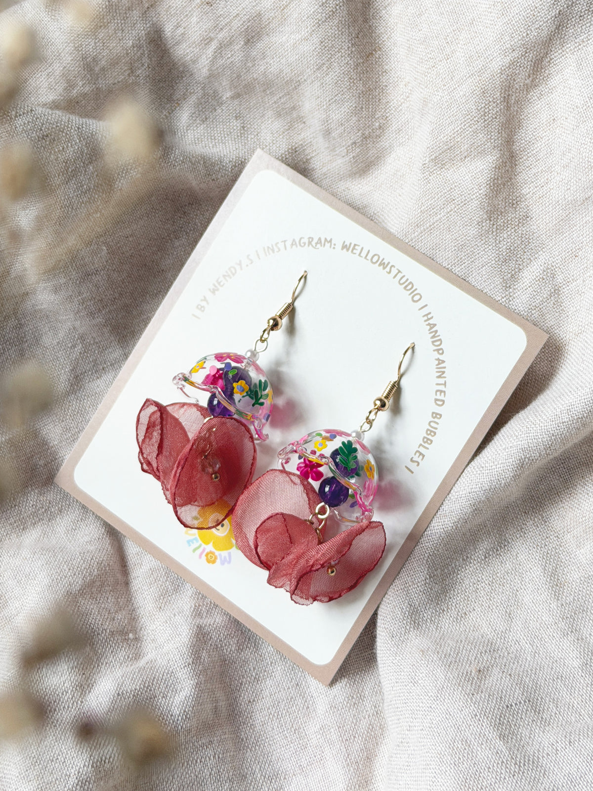 Rosy Bloom Charm