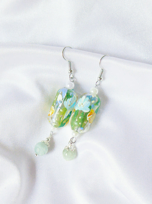 Serene Blooming Earrings