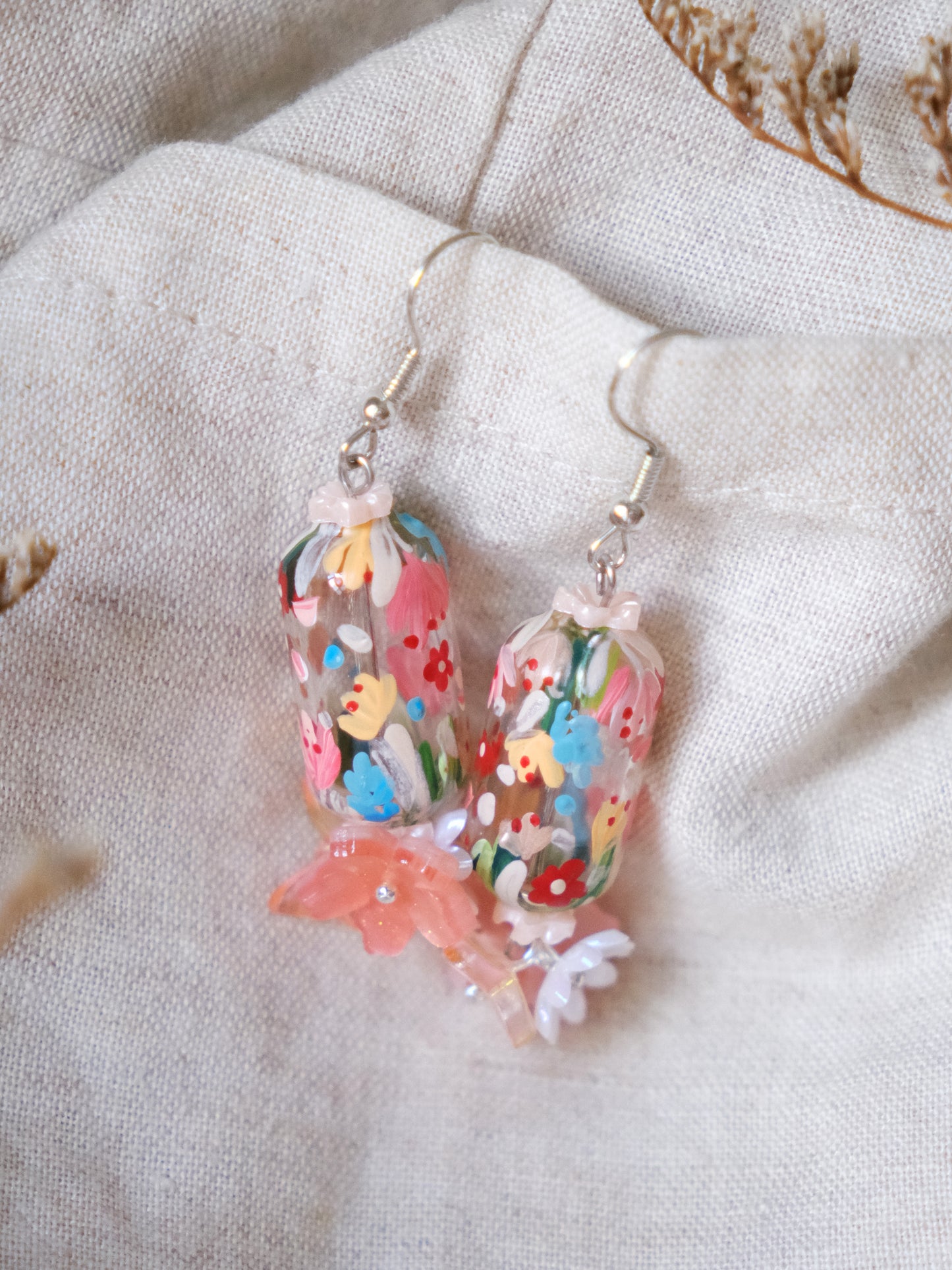 Skyblush Flora Earrings
