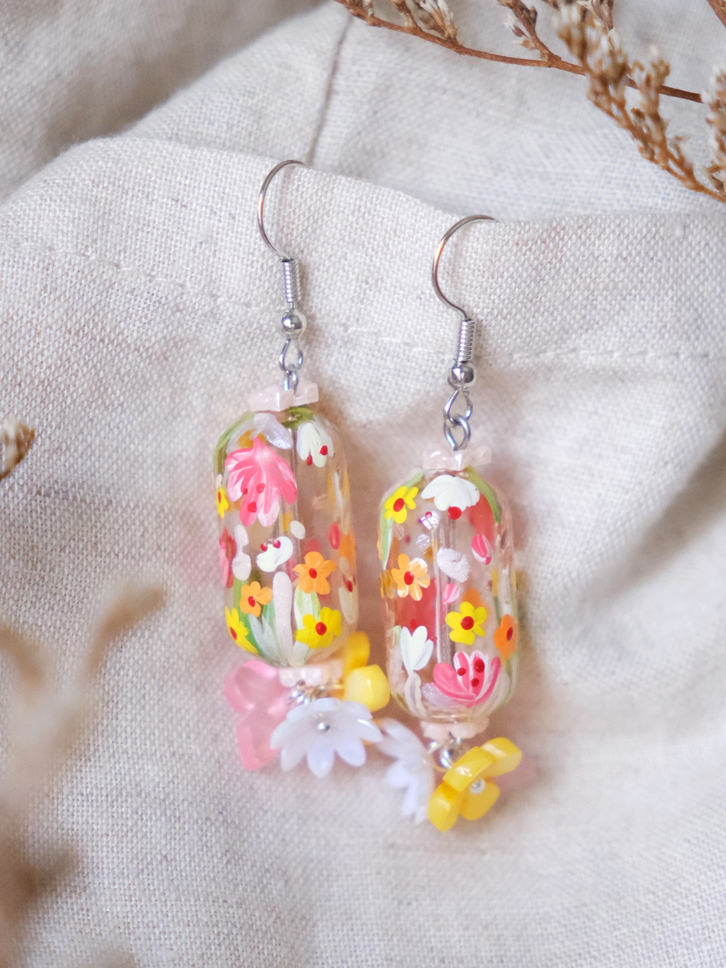 Sunblush Flora Earrings