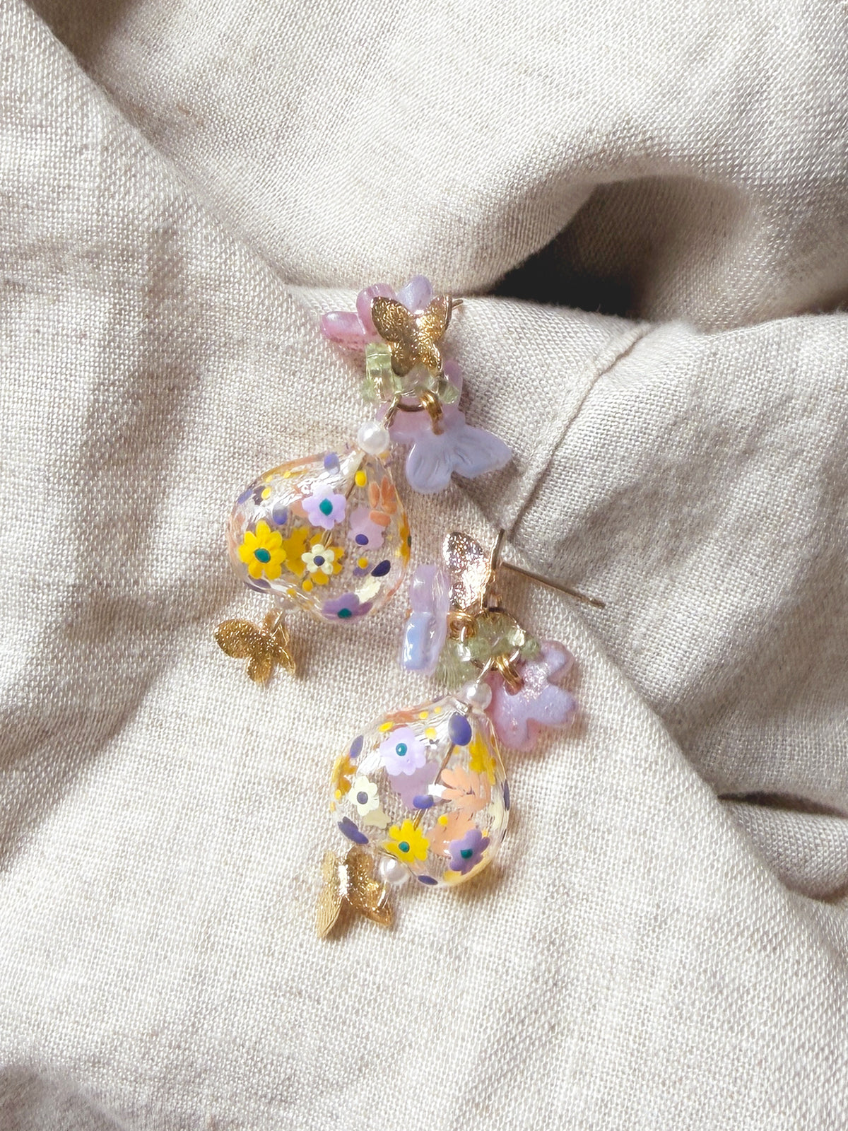 Violet Bloomette (925 silver)