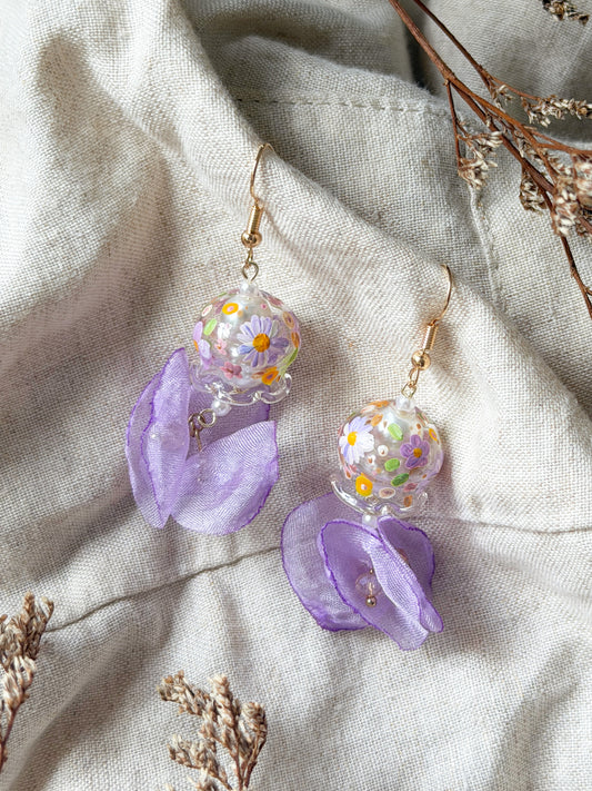 Violet Whisper Dangling