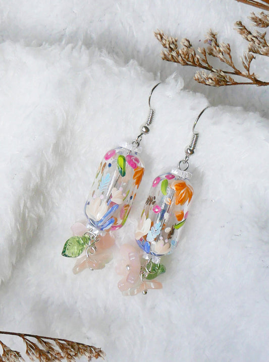 Blushwave Earrings