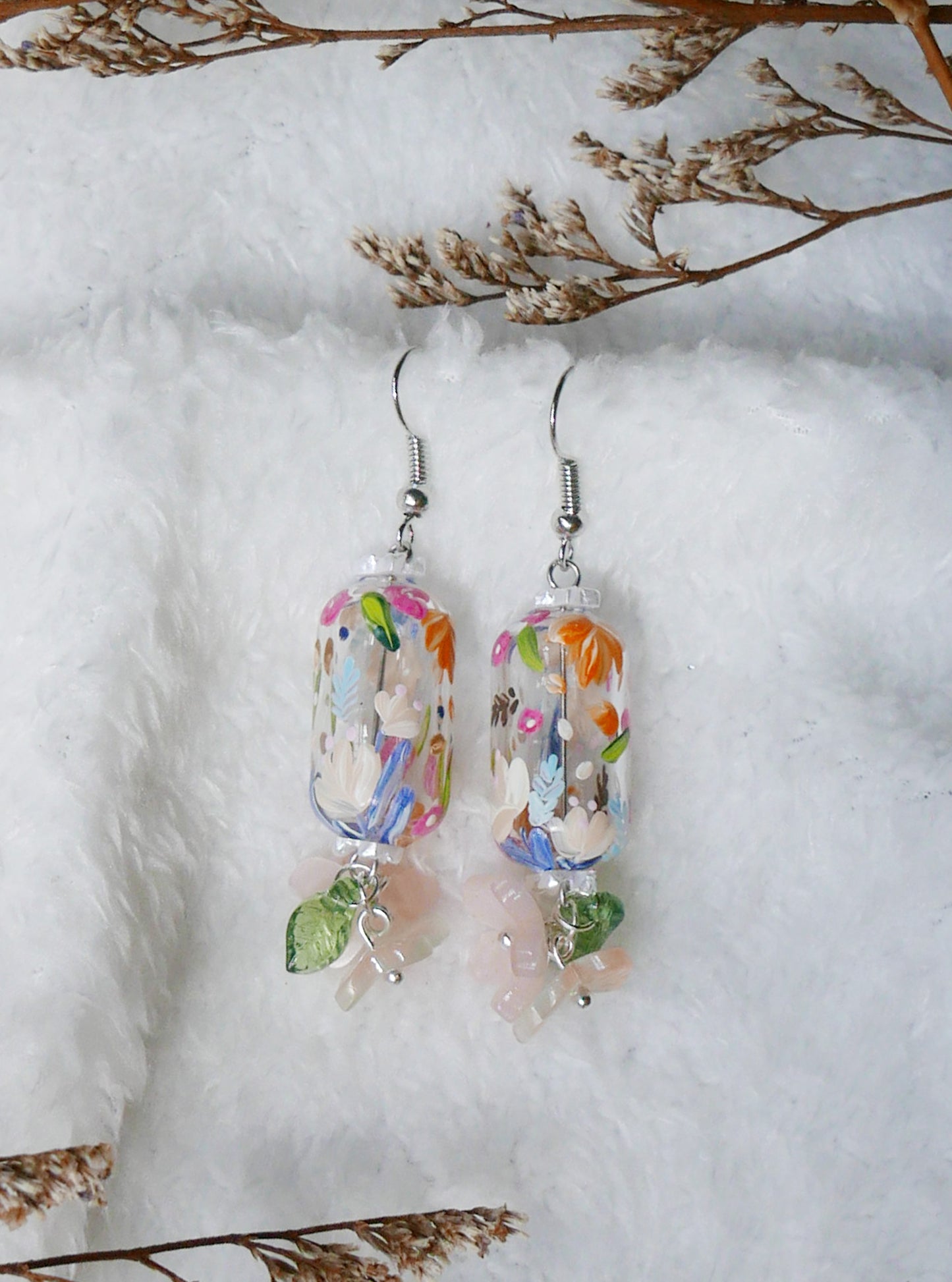 Blushwave Earrings
