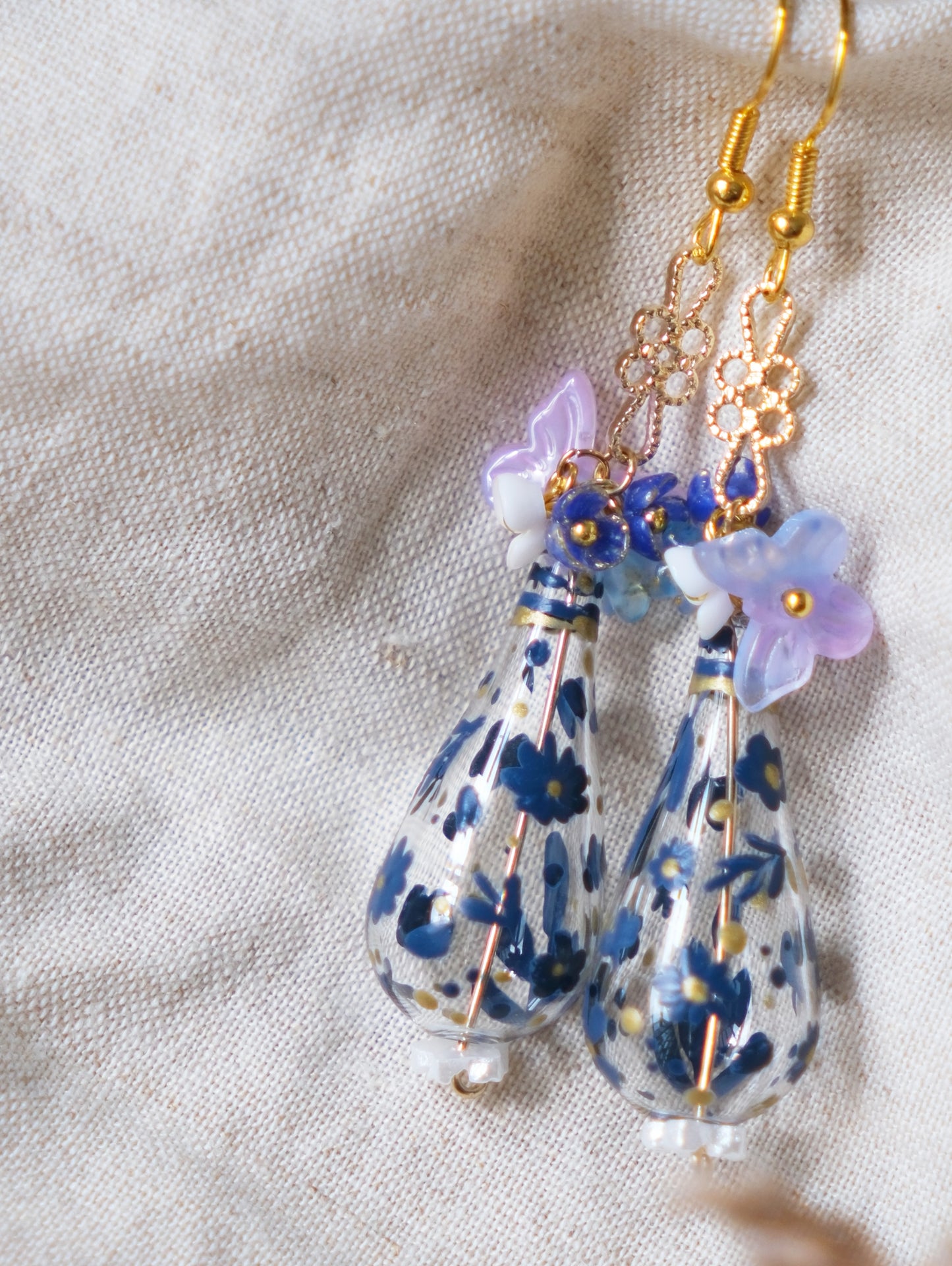 Oriental Vase Earrings