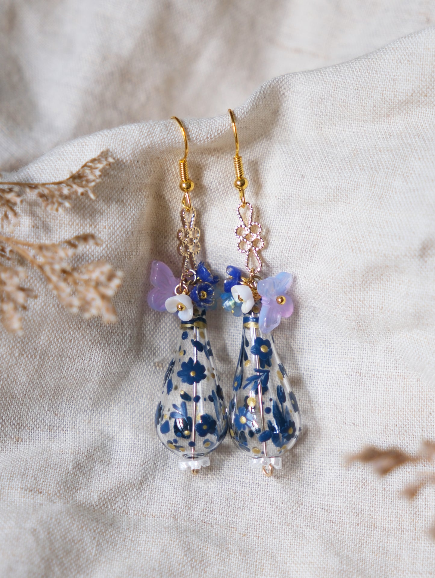 Oriental Vase Earrings