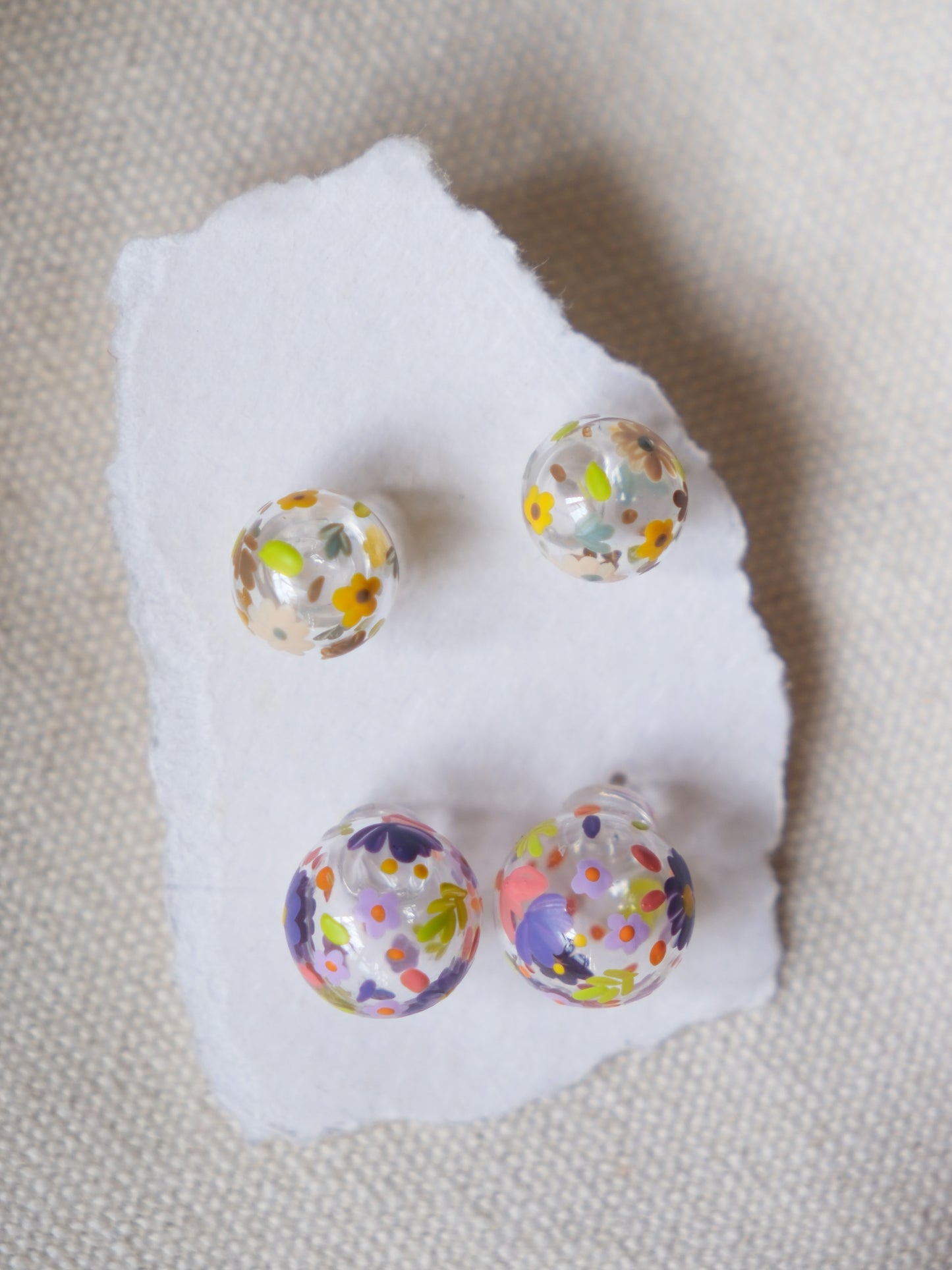 Floral Studs Set 5