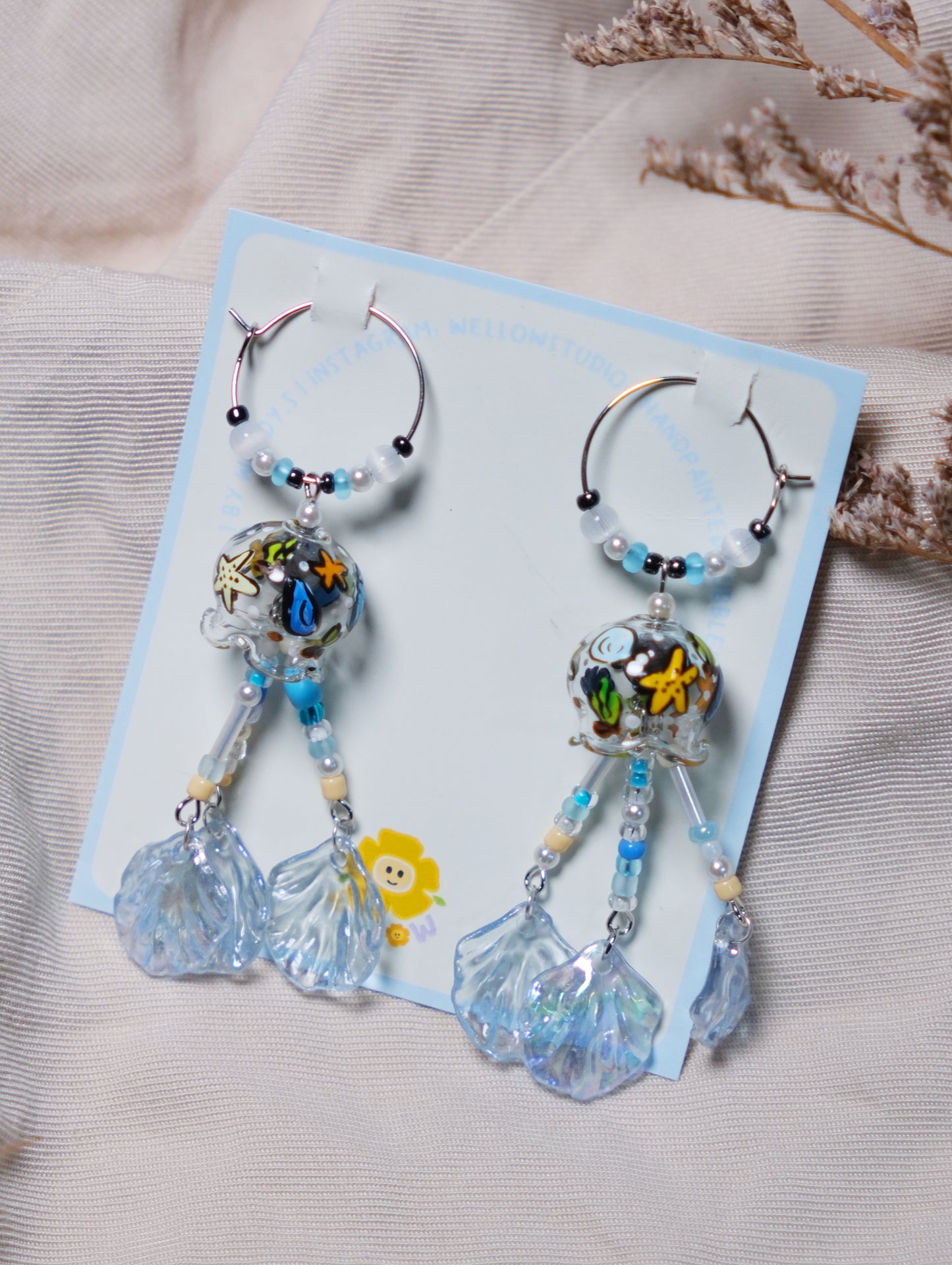 Ocean Jellyfish (hoops)