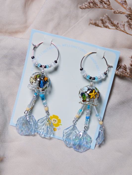 Ocean Jellyfish (hoops)