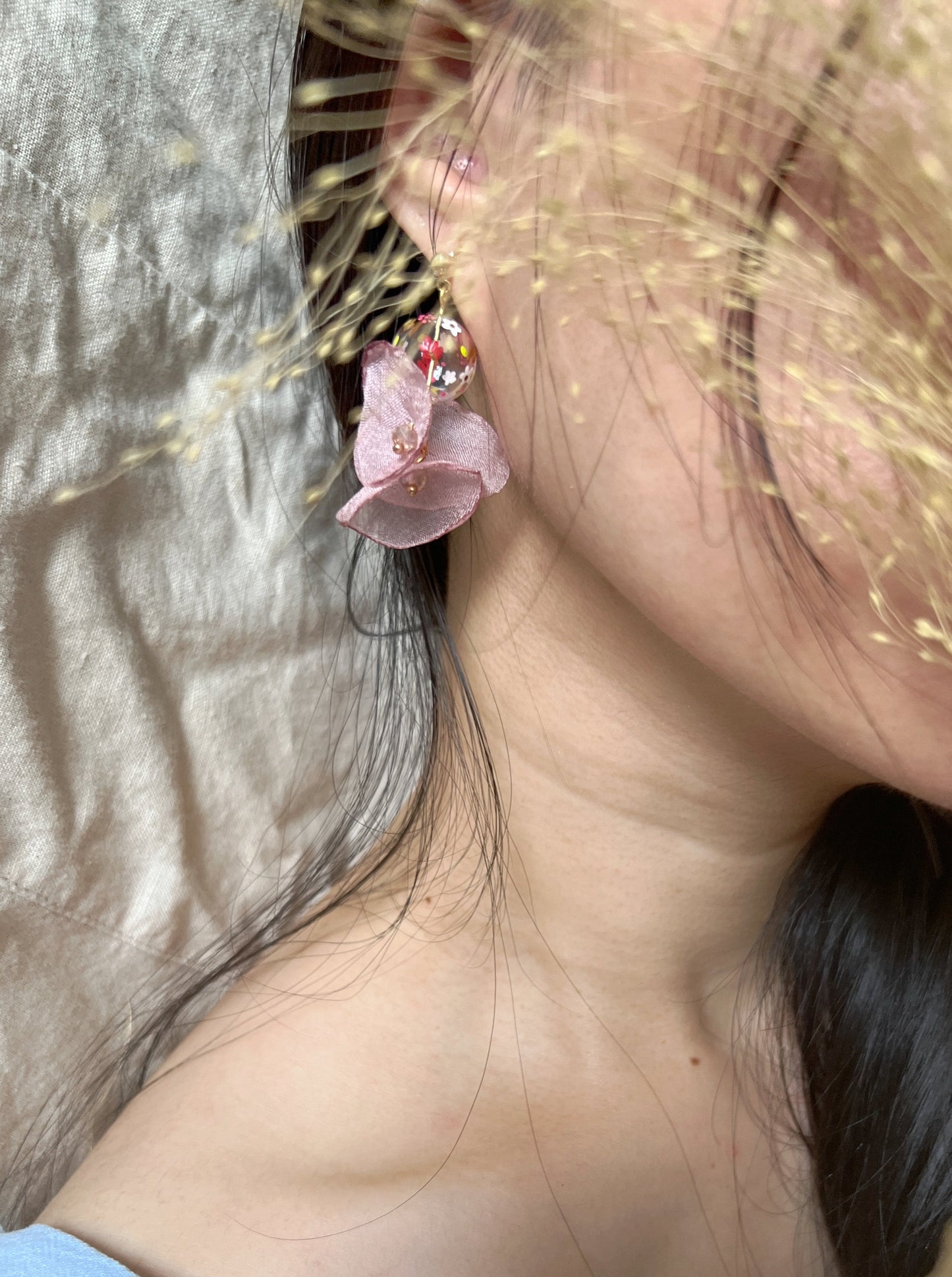 Cherry Floral Earrings