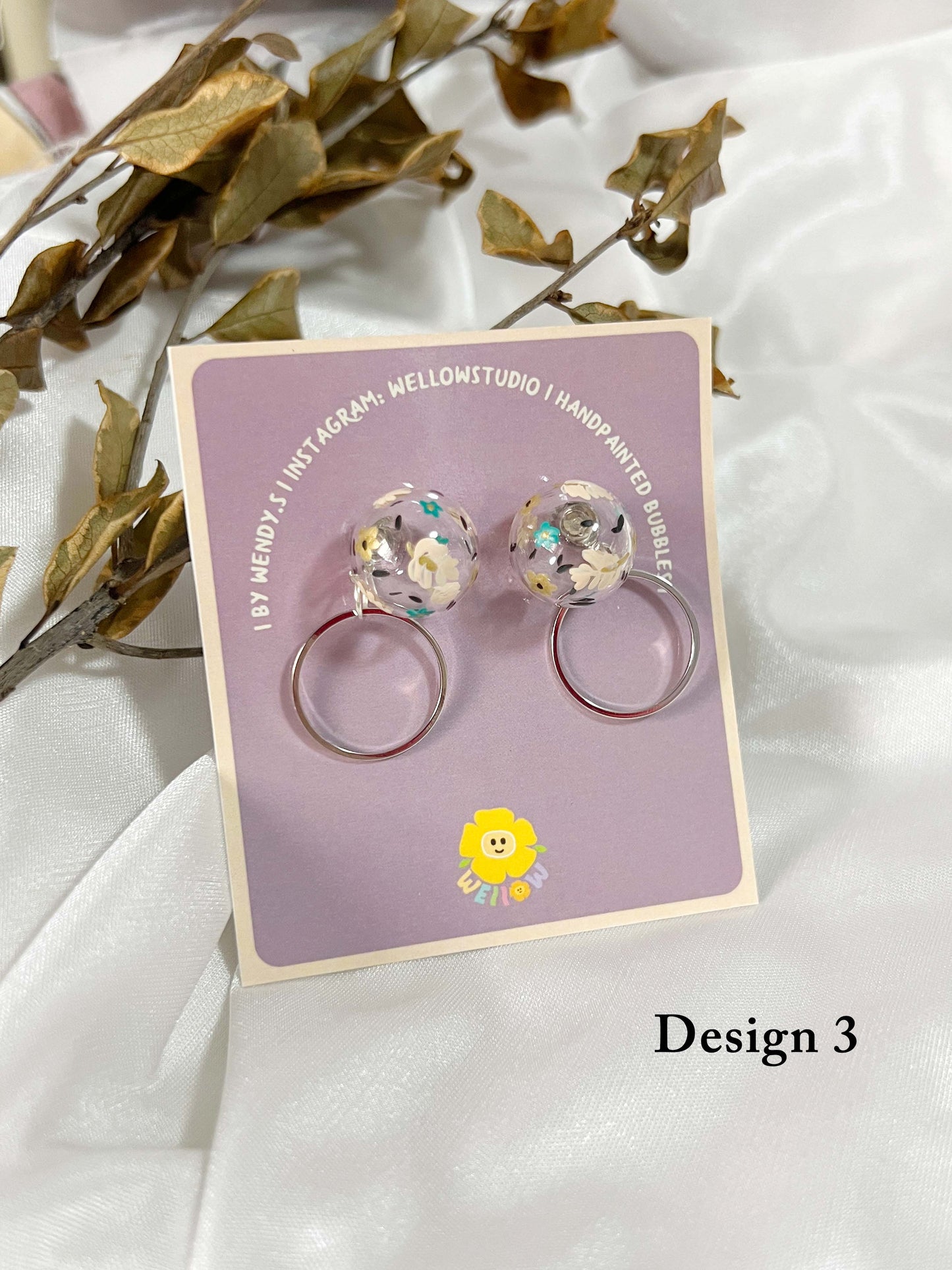 Floral Studs