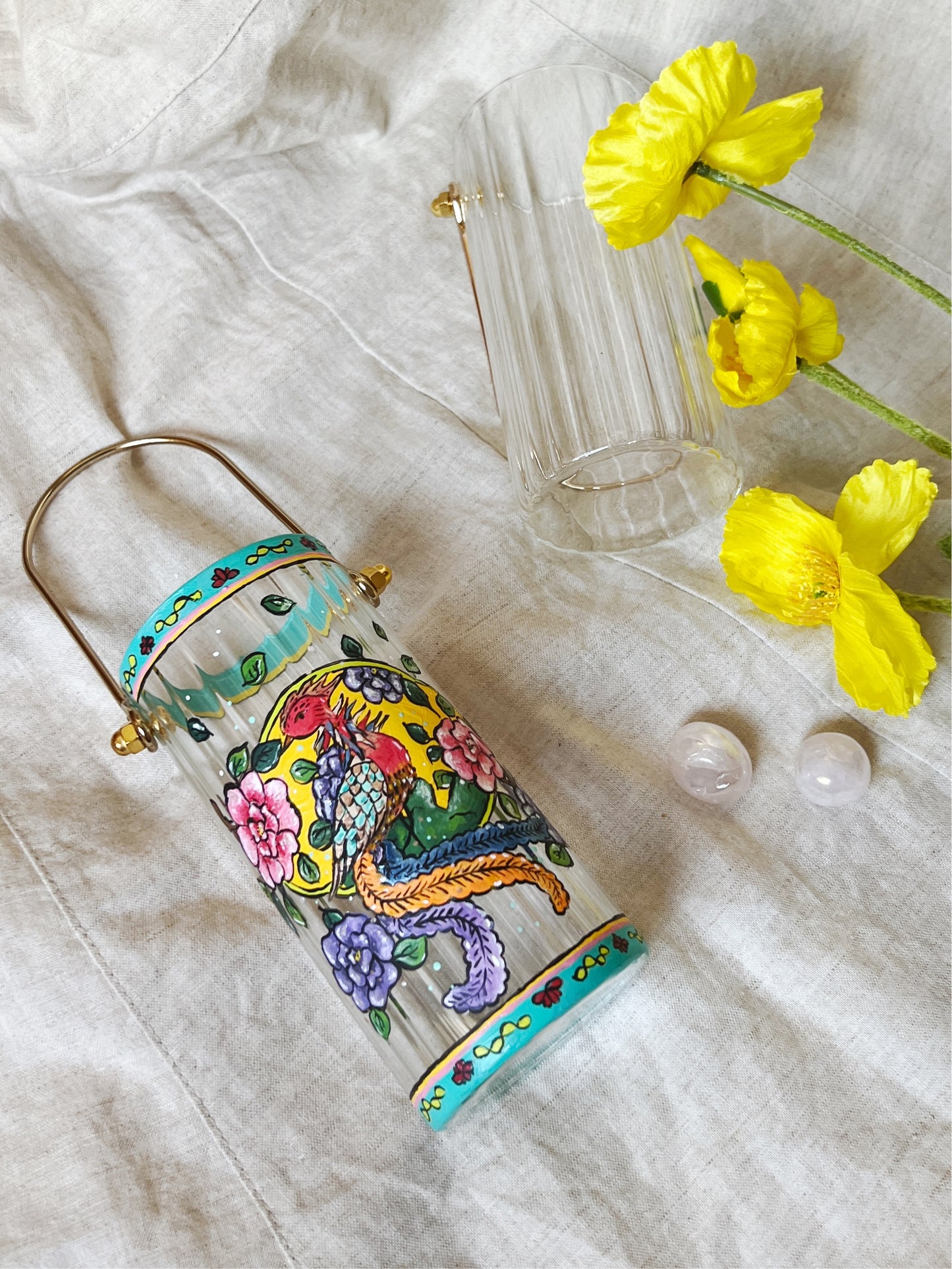 Peranakan Dried Flower Vase